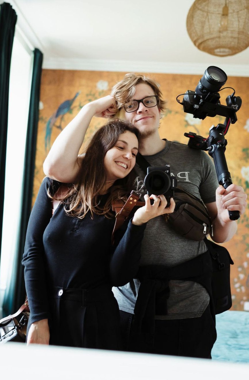 Théo, vidéaste, et Gwen, photographe : le duo photo-vidéo de mariage à Fontainebleau
